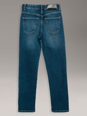 Imagen 2 del producto Jeans Niño Slim Straight Azul Calvin Klein
