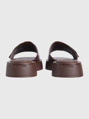 Imagen 2 del producto Sandalias de Cuero Flatform Cafe Calvin Klein