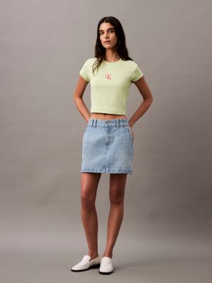 Imagen 2 del producto Polera Monogram Baby Verde Calvin Klein