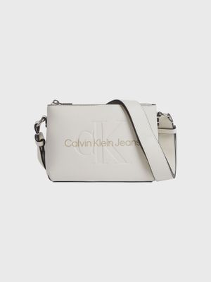 Bandolera Sculpted Blanco Calvin Klein