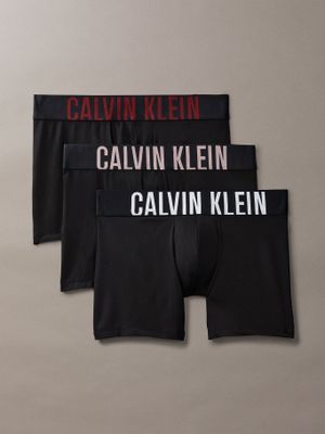 Pack 3 Bóxers Brief Intense-Power Negro Calvin Klein
