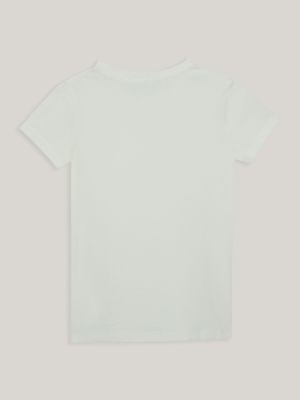 Imagen 2 del producto Polera Niña Iridescent Ck Slim Beige Calvin Klein