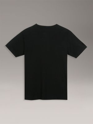 Imagen 2 del producto Polera Niño De Manga Corta Monograma Negro Calvin Klein