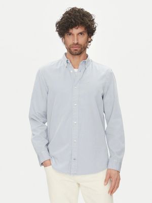 Camisa Garment Dyed Celeste Calvin Klein