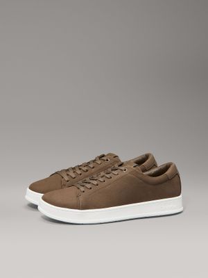 Imagen 1 del producto Zapatillas de Cuero Low Top Lace Up Cafe Calvin Klein