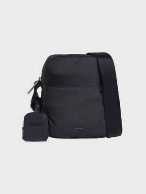 Bolso Reporter Nylon Negro Calvin Klein