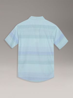 Imagen 2 del producto Camisa Niño Elemental Stripe Celeste Calvin Klein