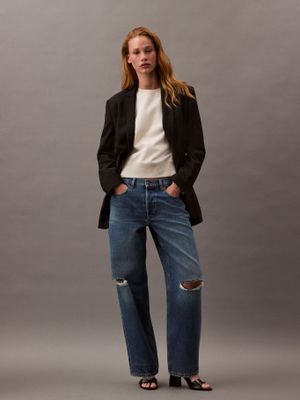 Imagen 2 del producto Polerón Archive Logo Blanco Calvin Klein