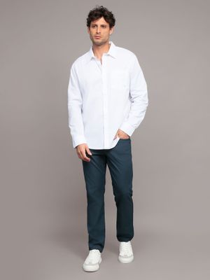 Imagen 2 del producto Camisa Clásica Poplin Blanco Calvin Klein