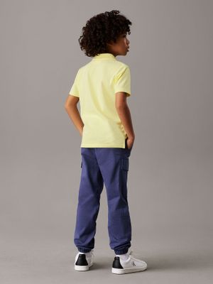 Imagen 2 del producto Pantalón Niño Cargo Essential Azul Calvin Klein