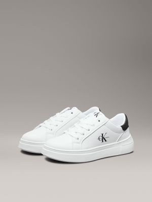 Zapatillas Niño Low Lace-Up Blanco Calvin Klein