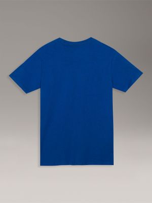 Imagen 2 del producto Polera Niño Con Monograma Para Niño Azul Calvin Klein