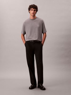 Imagen 2 del producto Polera con Parche de Emblema CK Gris Calvin Klein