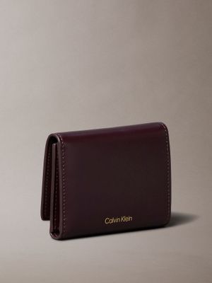 Imagen 2 del producto Billetera Plegado Triple de Cuero Marrón Calvin Klein