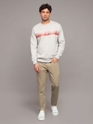 Imagen 2 del producto Polerón con Logo en Degradado Gris Calvin Klein