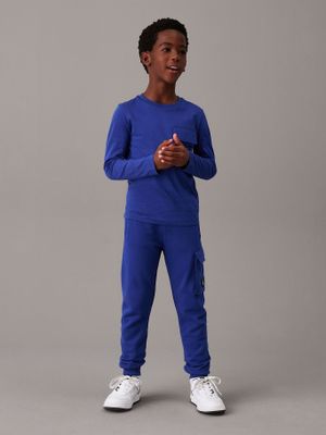 Imagen 2 del producto Jogger Niño Badge Relaxed Azul Calvin Klein
