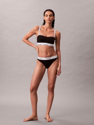 Imagen 2 del producto Bralette Sin Tirante Ic Cotton Modal Negro Calvin Klein