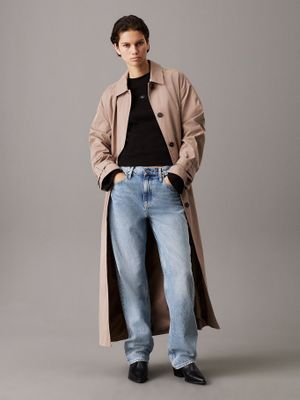 Imagen 2 del producto Top slim de canalé de algodón Negro Calvin Klein