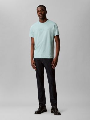 Imagen 2 del producto Polera con Logotipo Tonal Verde Calvin Klein