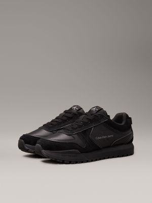 Zapatillas Runner Irregular Lines Negro Calvin Klein