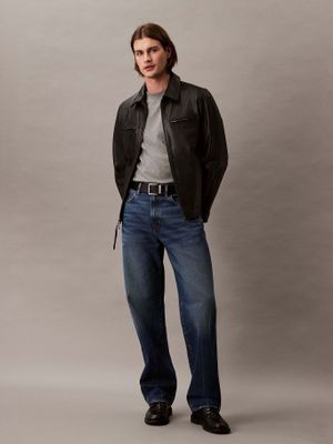 Imagen 2 del producto Polera Relaxed con Monograma Archive Gris Calvin Klein