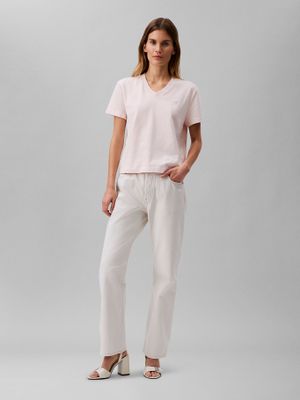 Imagen 2 del producto Polera con Logo Archive Beige Calvin Klein