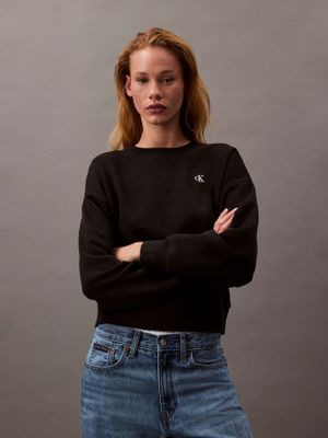 Polerón Archive Logo Negro Calvin Klein