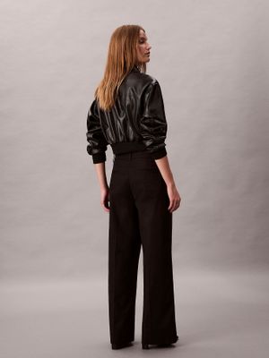 Imagen 2 del producto Pantalones Chino De Pierna Ancha Negro Calvin Klein