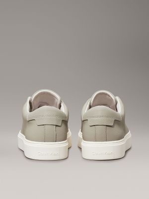 Imagen 2 del producto Zapatillas Low Top Lace Up Lth Beige Calvin Klein