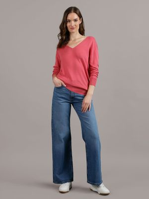 Imagen 2 del producto Sweater Cotton Viscose Coral Calvin Klein