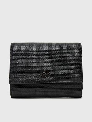 Billetera Ck Daily Medium Negro Calvin Klein