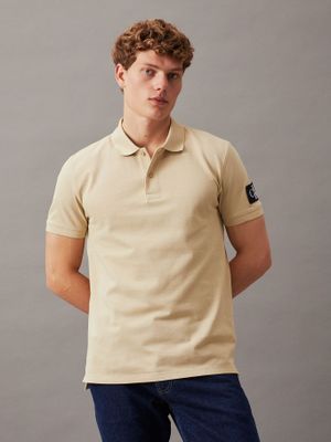 Polo Badge Beige Calvin Klein