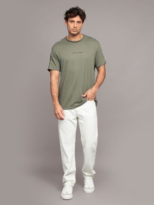 Imagen 2 del producto Polera Logo Piping Verde Calvin Klein