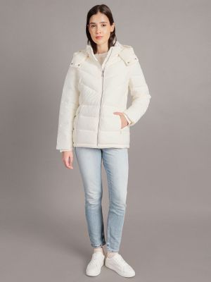 Imagen 2 del producto Parka Strech Packable Crema Calvin Klein