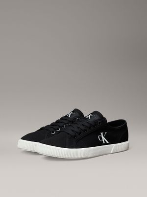 Zapatillas Lona Vulc Low Negro Calvin Klein