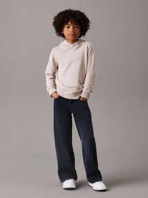 Imagen 2 del producto Polerón Niño con Gorro Shifted Beige Calvin Klein