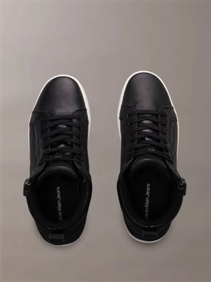Imagen 2 del producto Zapatilla Cuero Classic Cupsole Zip Negro Calvin Klein