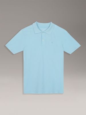Polo Niño CK/Solid Celeste Calvin Klein