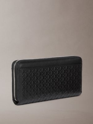 Imagen 2 del producto Billetera Cuero De Textura Monograma Negro Calvin Klein