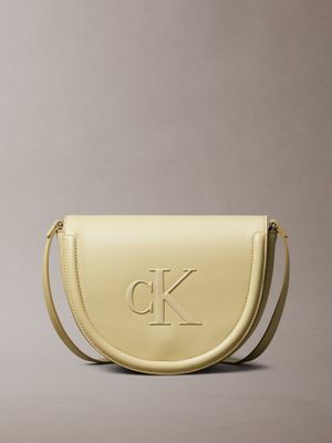 Imagen 2 del producto Cartera Saddle Con Monograma Grabado Verde Calvin Klein