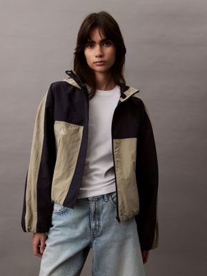 Imagen 1 del producto Chaqueta de Dos Tonos de Ripstop Azul Calvin Klein