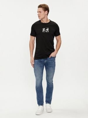 Imagen 2 del producto Polera Small Box y Logo Negro Calvin Klein