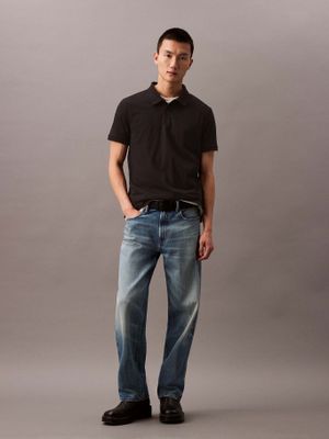 Imagen 2 del producto Polo con Monograma Bordado Negro Calvin Klein