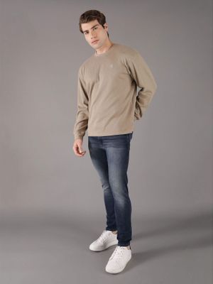Imagen 2 del producto Polera LS Slub Rib Beige Calvin Klein