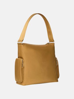 Imagen 2 del producto Cartera De Mano Nailon Satén Suave Dorado Calvin Klein