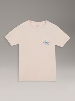 Polera Niño Con Bolsillo Para Niño Damasco Calvin Klein