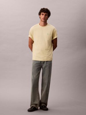 Imagen 2 del producto Polera Relaxed Monograma Archive Amarillo Calvin Klein