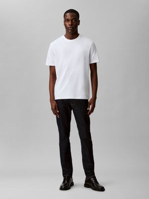 Imagen 2 del producto Polera Supima de Cuello Redondo Blanco Calvin Klein