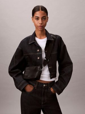 Imagen 2 del producto Bandolera Webbing Double Strap Negro Calvin Klein