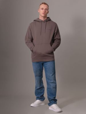 Imagen 2 del producto Polerón con Gorro Institutional Café Calvin Klein